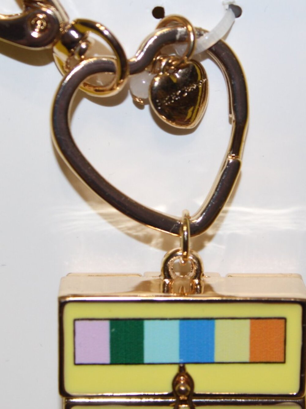 NWT Betsey Johnson crayon Box bag charm/ key chain Super Cute!! - Picture 6 of 8